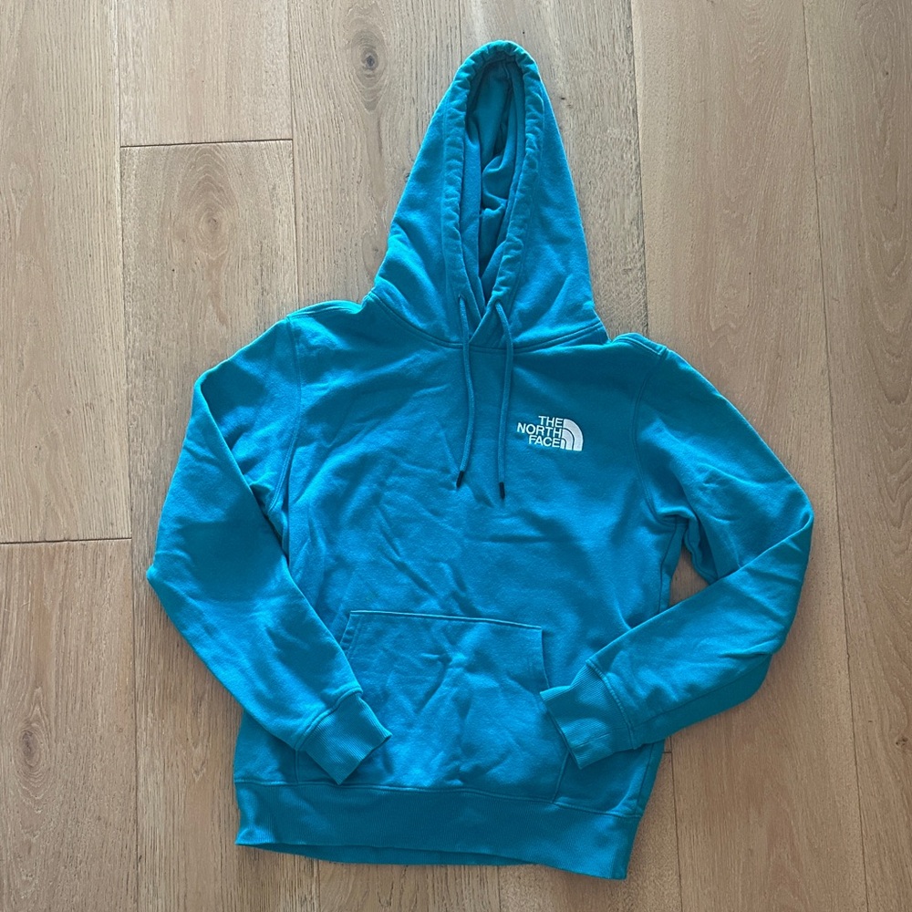 The North Face Blue Graphic Hoodie